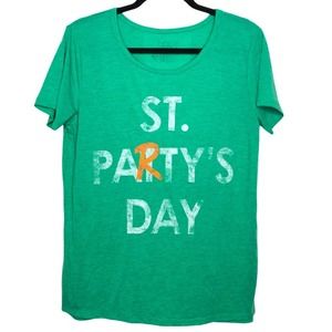 St. Patrick’s Day Patty’s / Party’s festive holiday shirt Women's Size XL